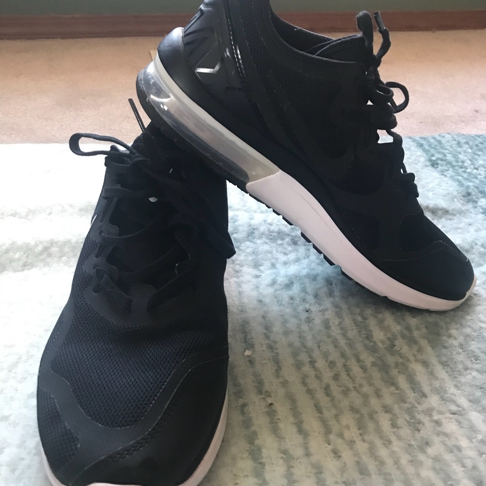 Black Nike Air Maxs
